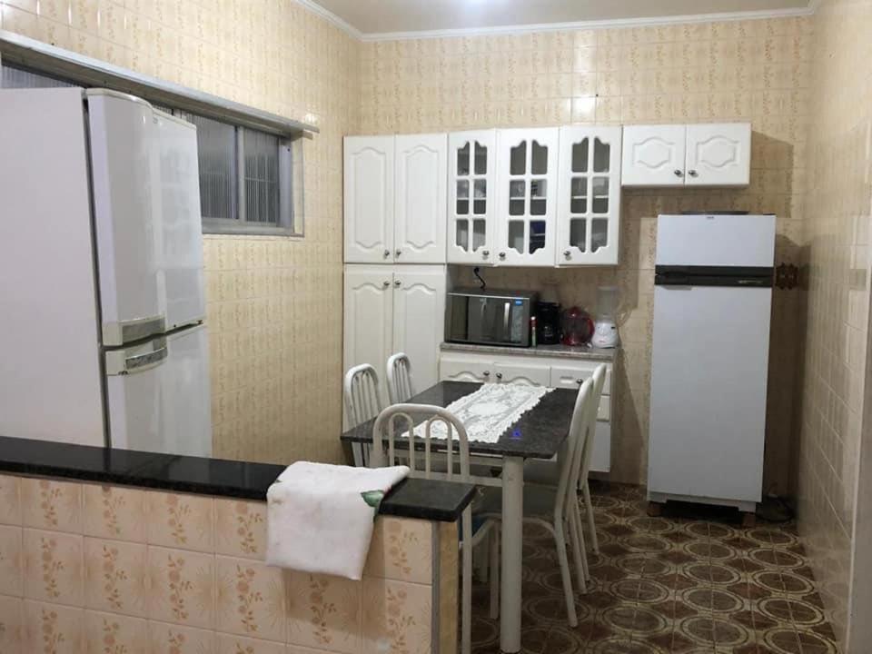 Casa Guilhermina Com Piscina E Churrasqueira Praia Grande Dış mekan fotoğraf