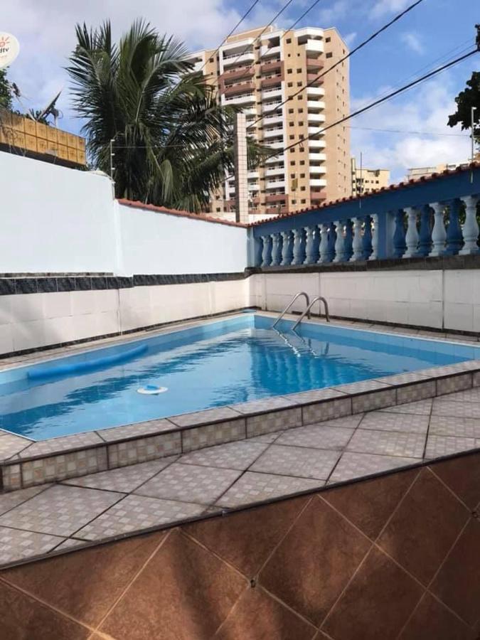 Casa Guilhermina Com Piscina E Churrasqueira Praia Grande Dış mekan fotoğraf